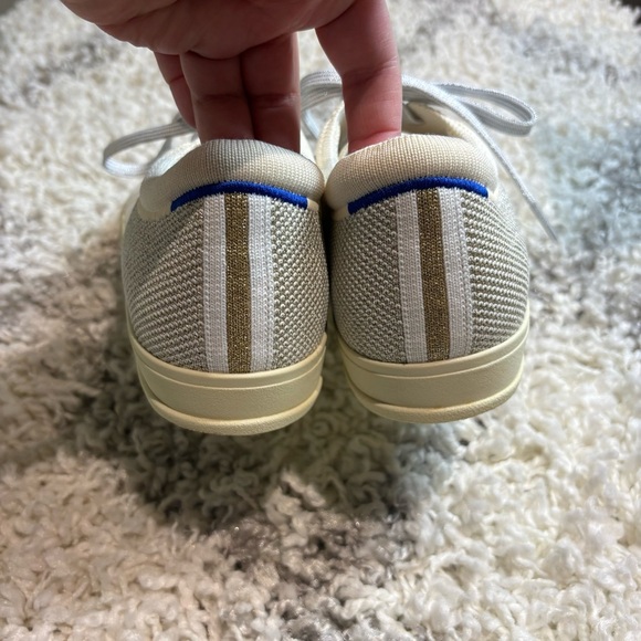 Rothy's The Lace Up Sneaker in Diamond Twill size 10.5 - Picture 7 of 14